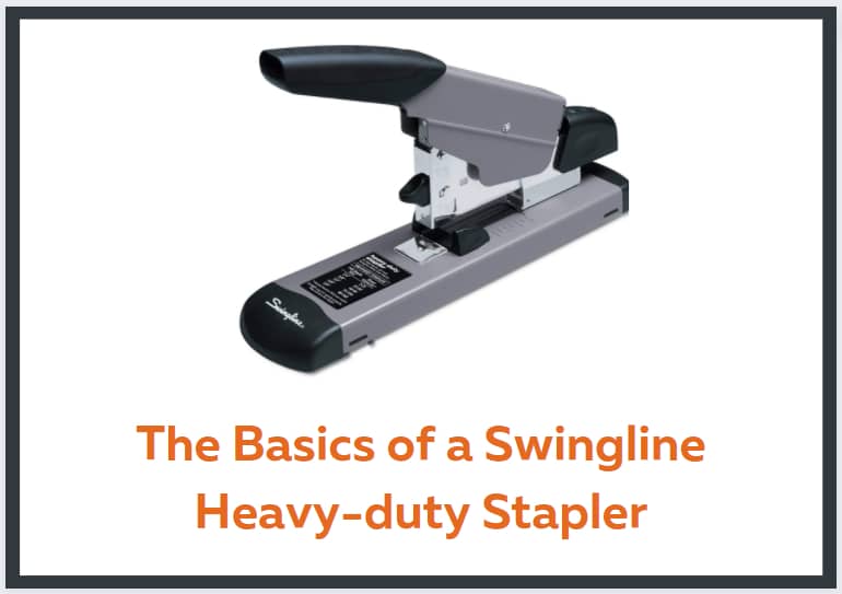 How to Load Staples in Swingline Heavy-duty Stapler