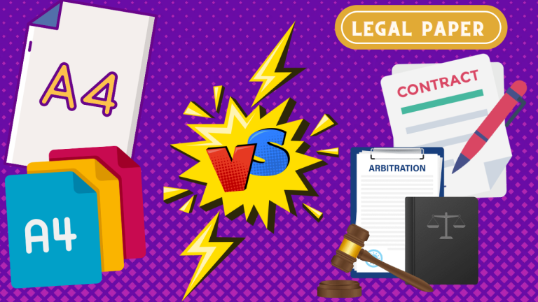 Legal Size Paper and A4 Paper Size: Which One Should You Choose?