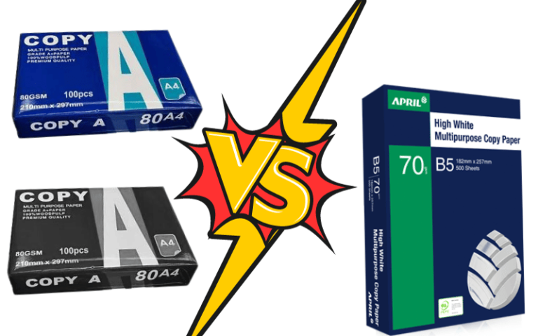 A4 vs B5 Paper Size Comparison: Which is Right for You?