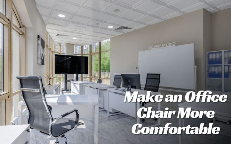Office Chair Makeover: How to Make an Office Chair More Comfortable!